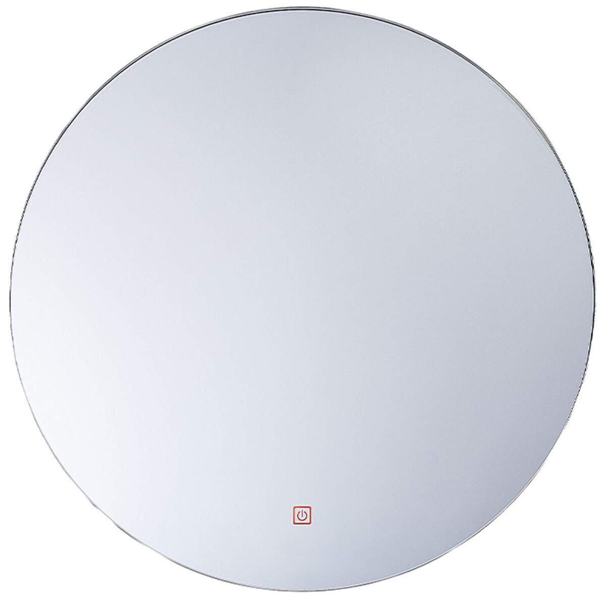 Lustro łazienkowe LED CALLAC 60 cm 60 cm Srebrny