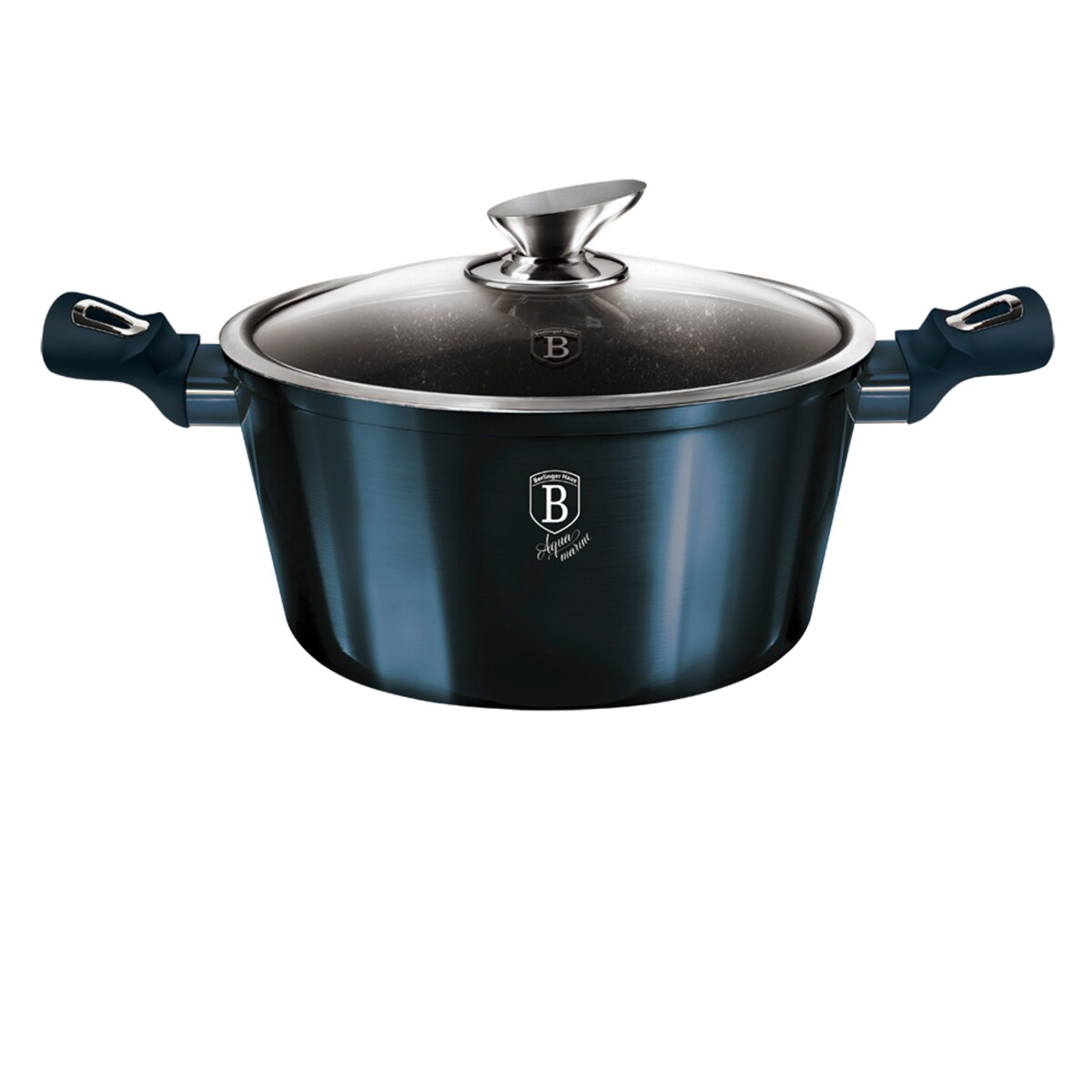 Garnek z pokrywką 20cm BerlingerHaus Aquamarine BH-1878