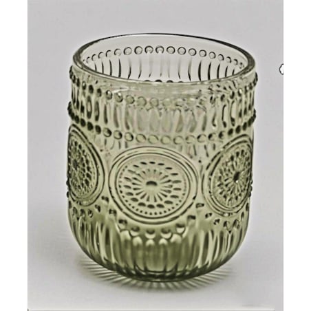 ELISE GREEN Komplet 4 szklanek 260ml7.5x9.2cm