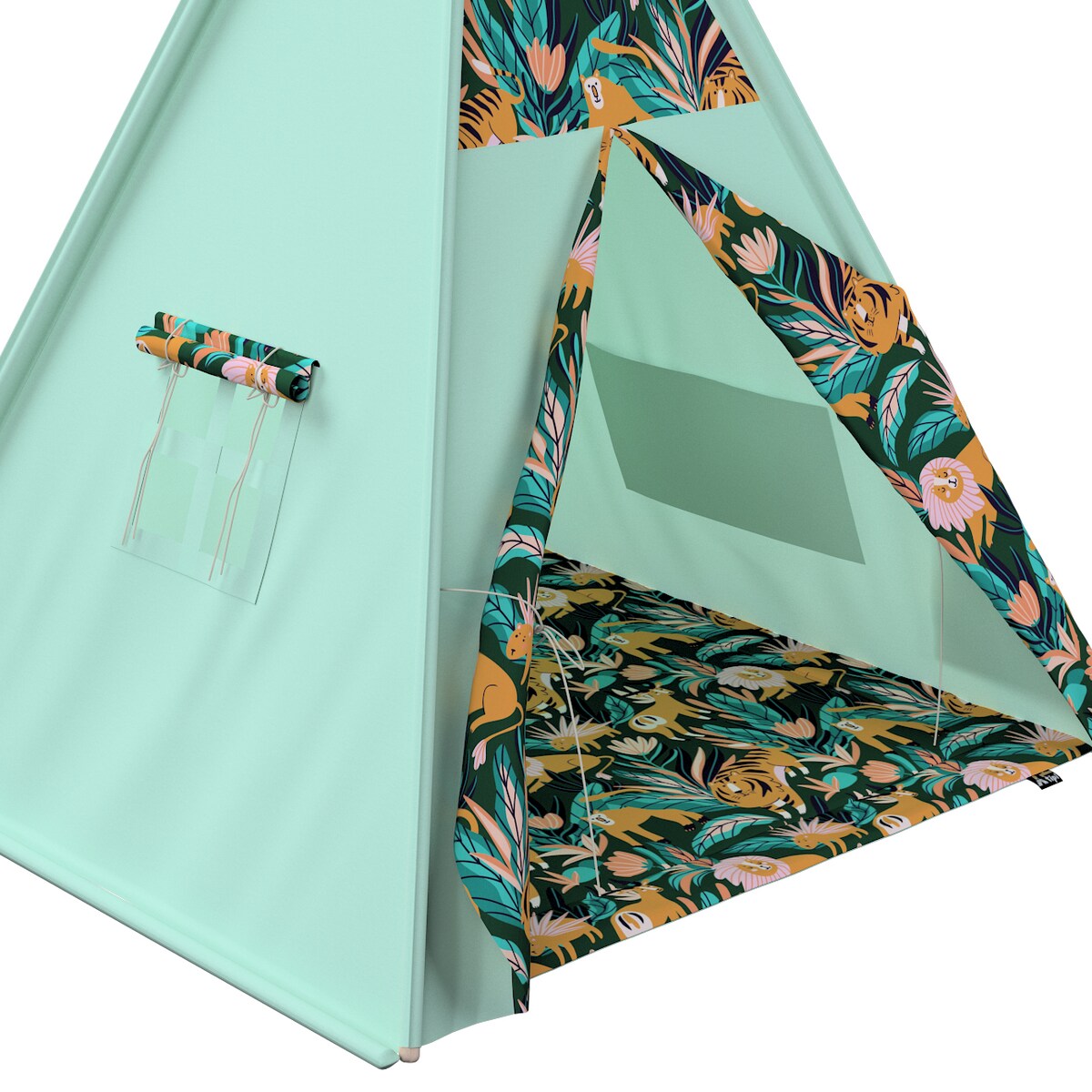 Tipi, zielony, 110 x 110 x 155 cm, Magic Collection