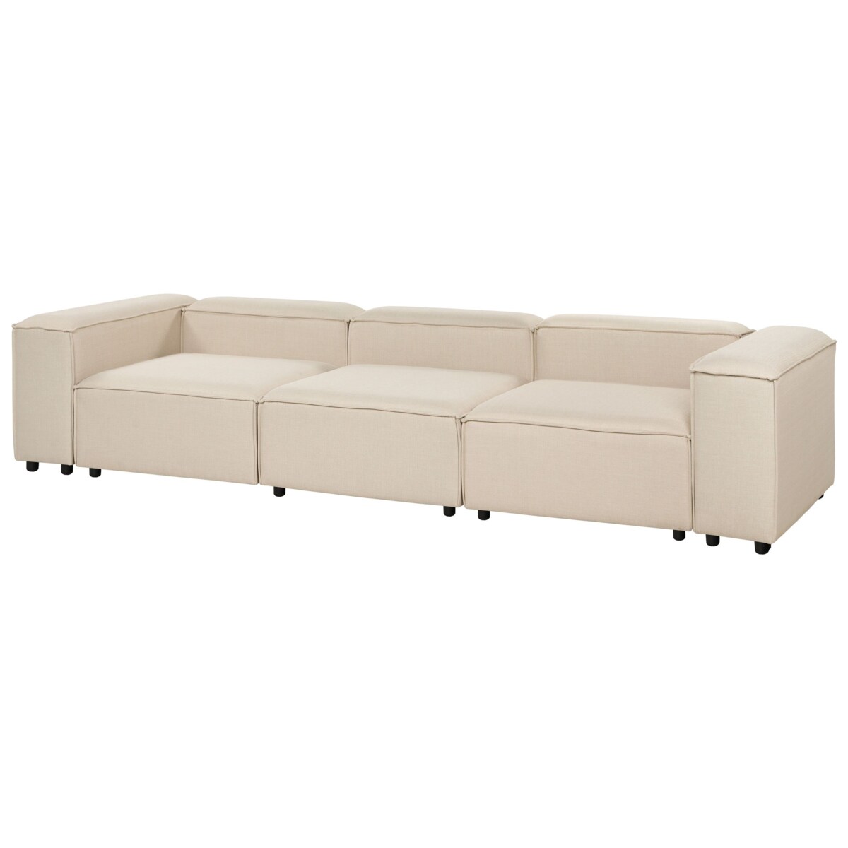 Sofa modułowa 3-osobowa beżowa ARDAL
