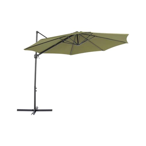 Parasol ogrodowy ⌀ 295 cm zielony SAVONA II