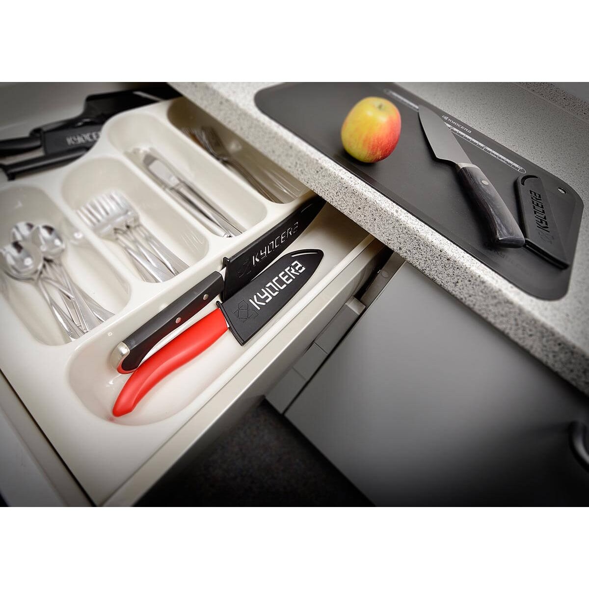 Osłonka na ostrze noża Santoku, 13 cm, Kyocera