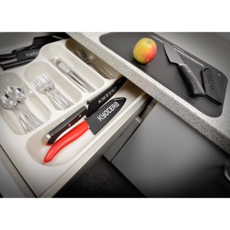 Osłonka na ostrze noża Santoku, 13 cm, Kyocera