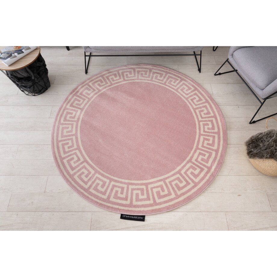 Dywan HAMPTON Grecos koło róż koło 140 cm