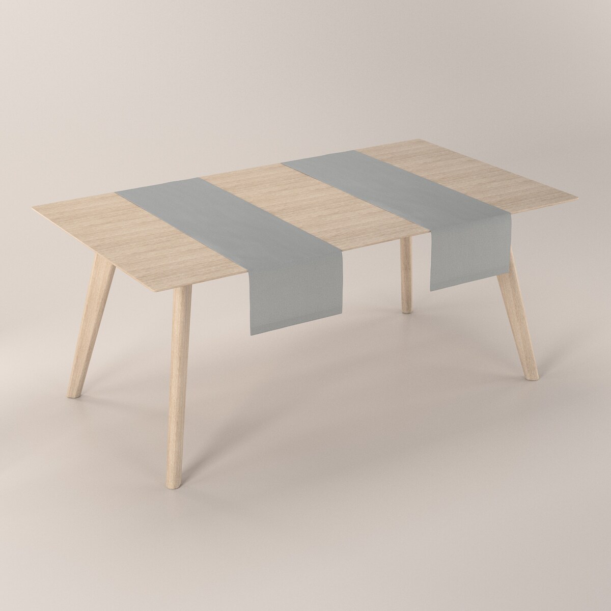 Bieżnik prostokątny 40x130 szary