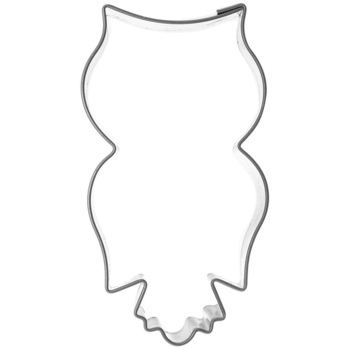 Wykrawacz Cukierniczy Stalowy Foremka Forma do Ciastek Pierników Sowa