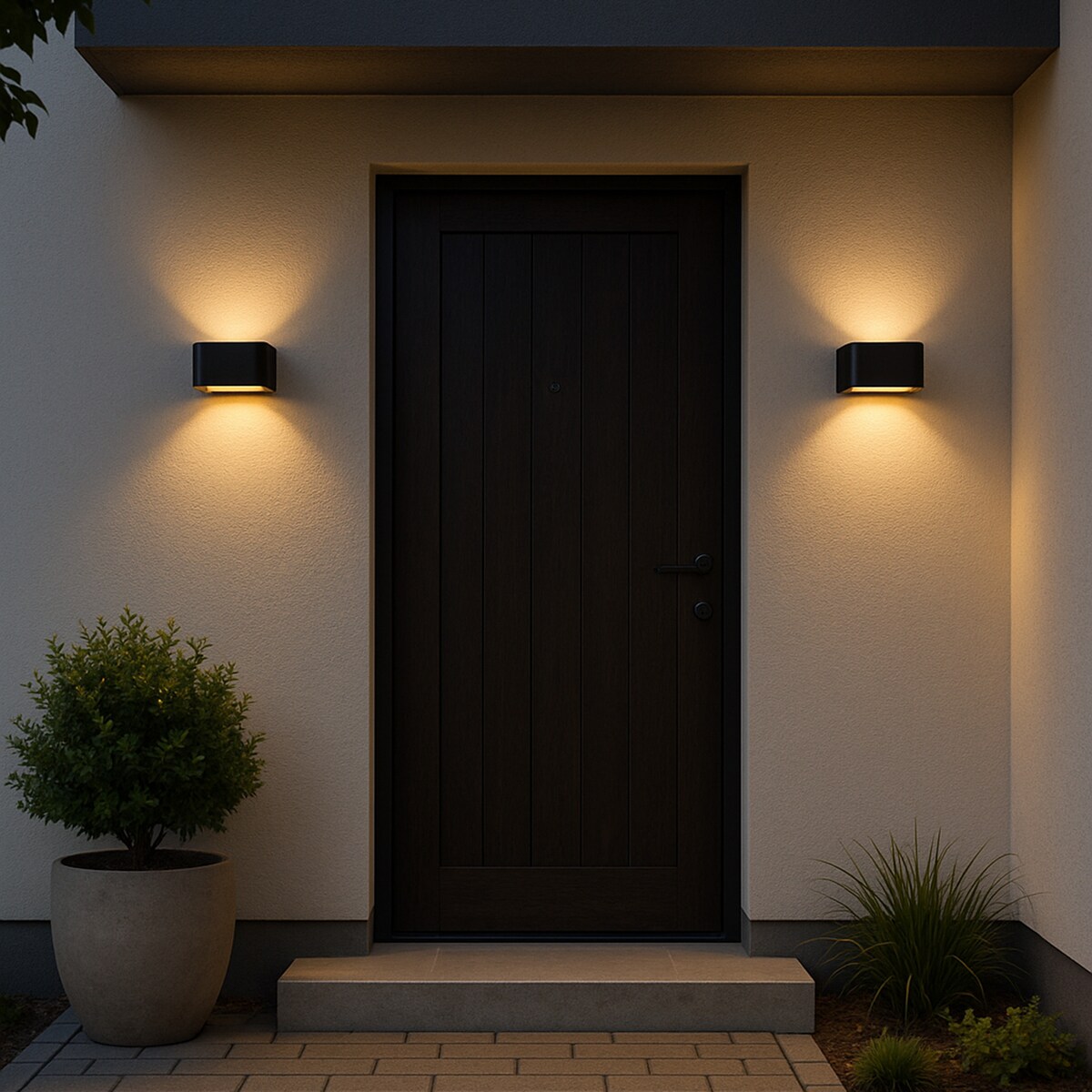 Kinkiet Zewnętrzny LED Arius Black 10W IP54 TK Lighting