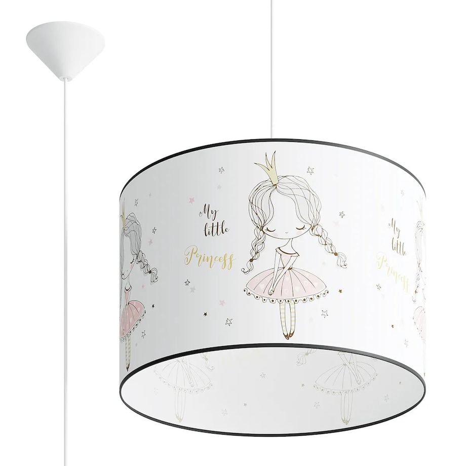 Lampa wisząca PRINCESS 40 biała
