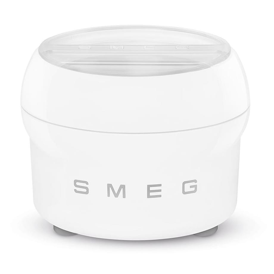 Pojemnik na lody do akcesorium SMIC01 biały 50's Style, 15 x 15 cm, SMEG