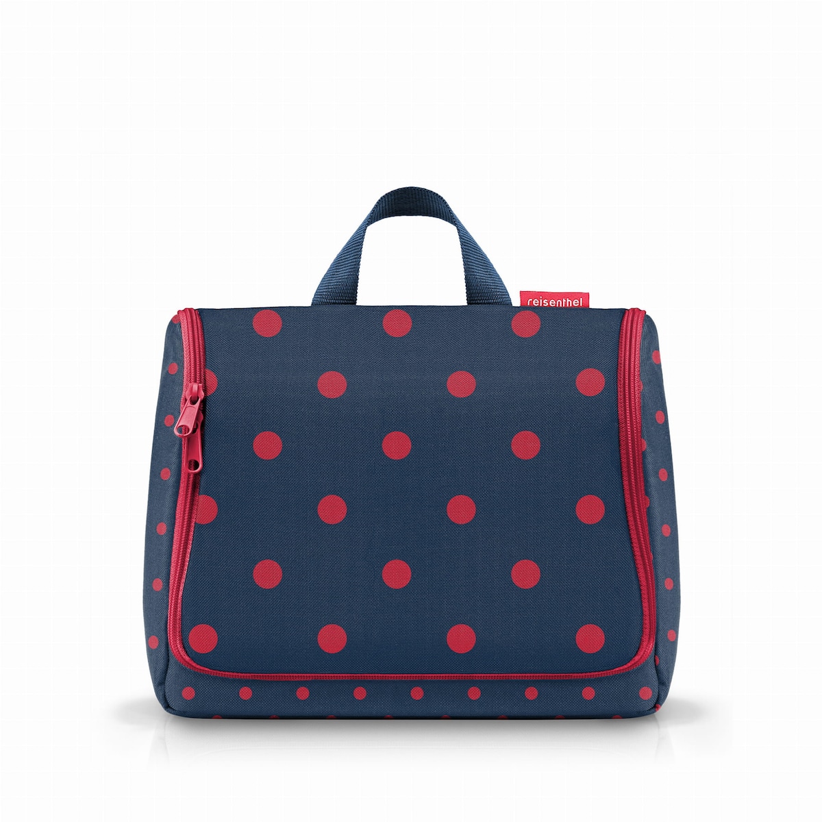 Kosmetyczka TOILETBAG XL, mixed dots red