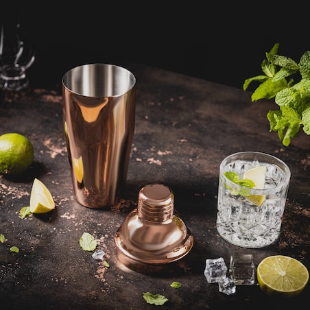Shaker barmański do drinków koktajli 750ml rosegold KLAUSBERG