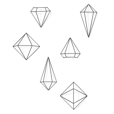 Dekoracja ścienna czarna Prisma, Umbra