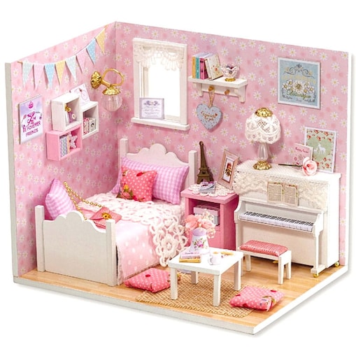 Miniaturowy domek - Pokój Lenki