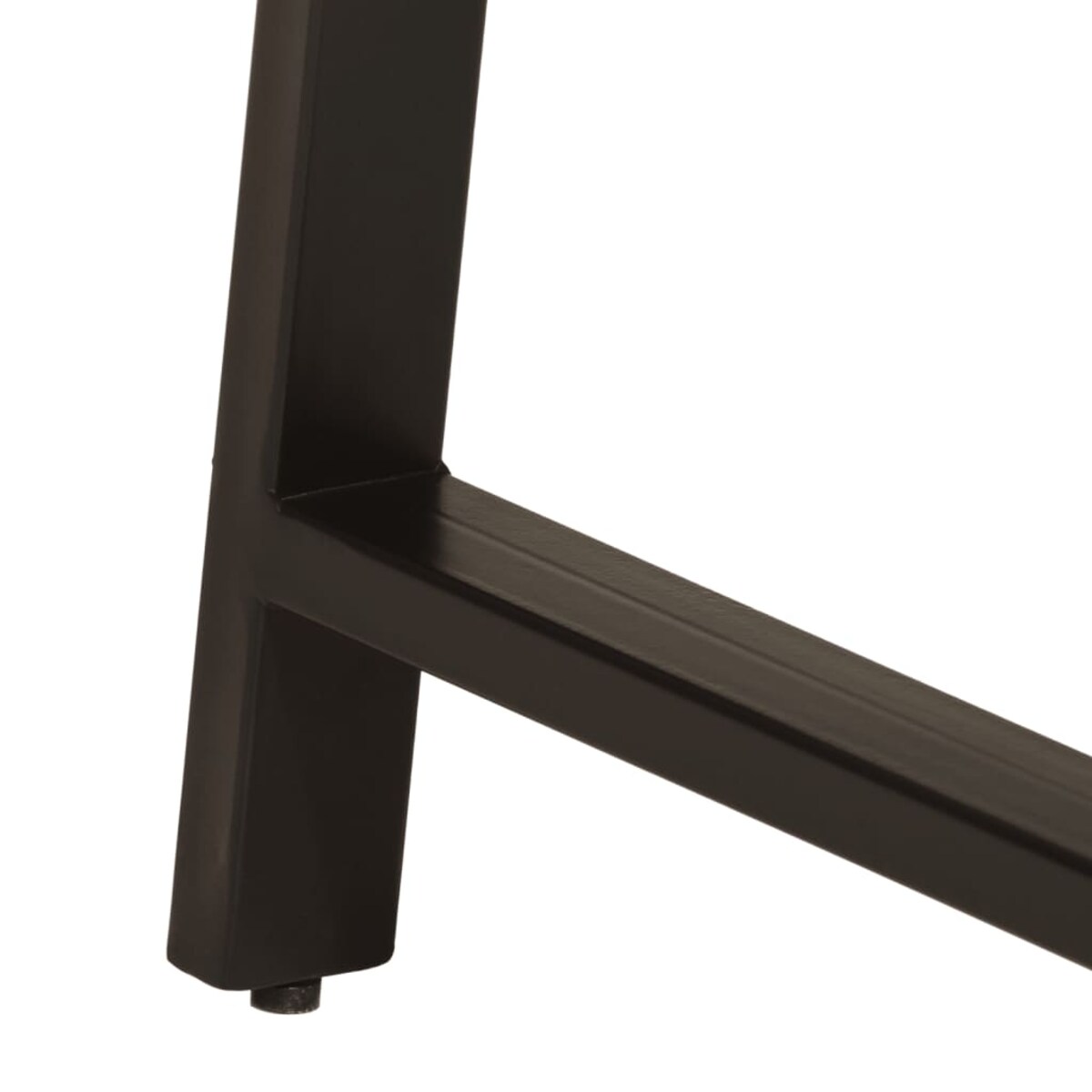 vidaXL Biurko z szufladami, 105x55x70 cm, lite drewno mango i żelazo