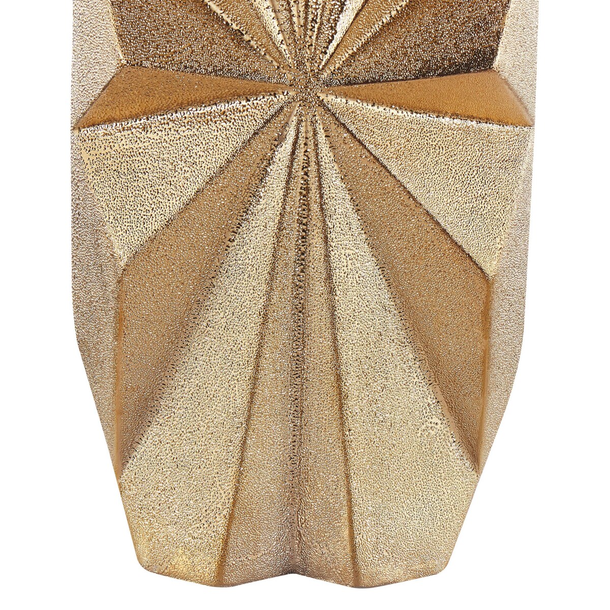 Wazon dekoracyjny ceramiczny 37 cm złoty AELIA