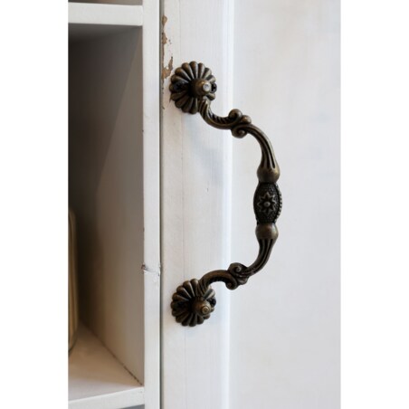 Szafka wisząca drewniana postarzana Chic