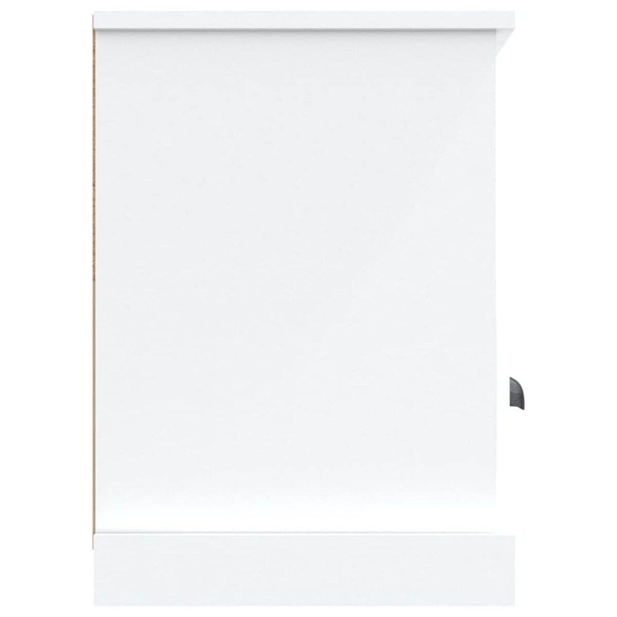 vidaXL Szafka pod TV, biała, 100x35x50 cm, materiał drewnopochodny