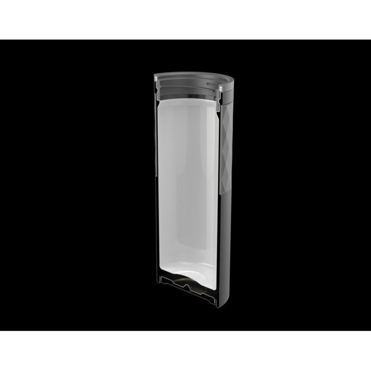 Kubek ceramiczny/ kubek termiczny Contigo Glaze 470ml - srebrny