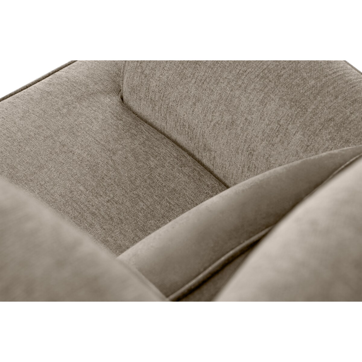 KONSIMO STRALIS Fotel, kolor brązowy