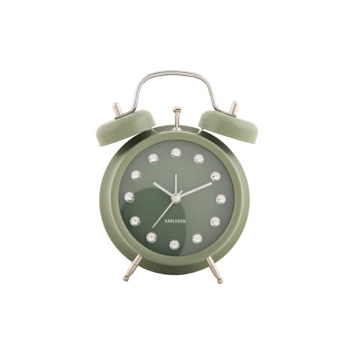 Budzik glamour GLAM DIAMONDS, Ø 11,8 cm