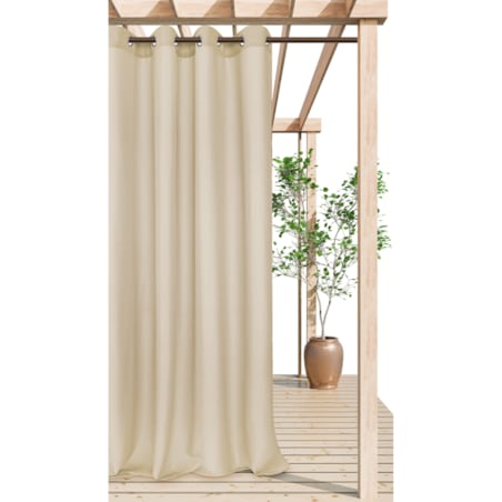 Zasłona Ogrodowa na Kółkach Przelotkach Gotowa Tarasowa Wodoodporna 140 x 250