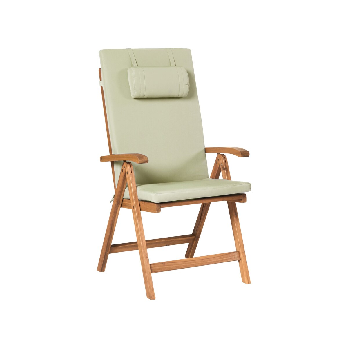 Zestaw ogrodowy dla 6 osób JAVA PREMIUM Drewno akacjowe Zielony