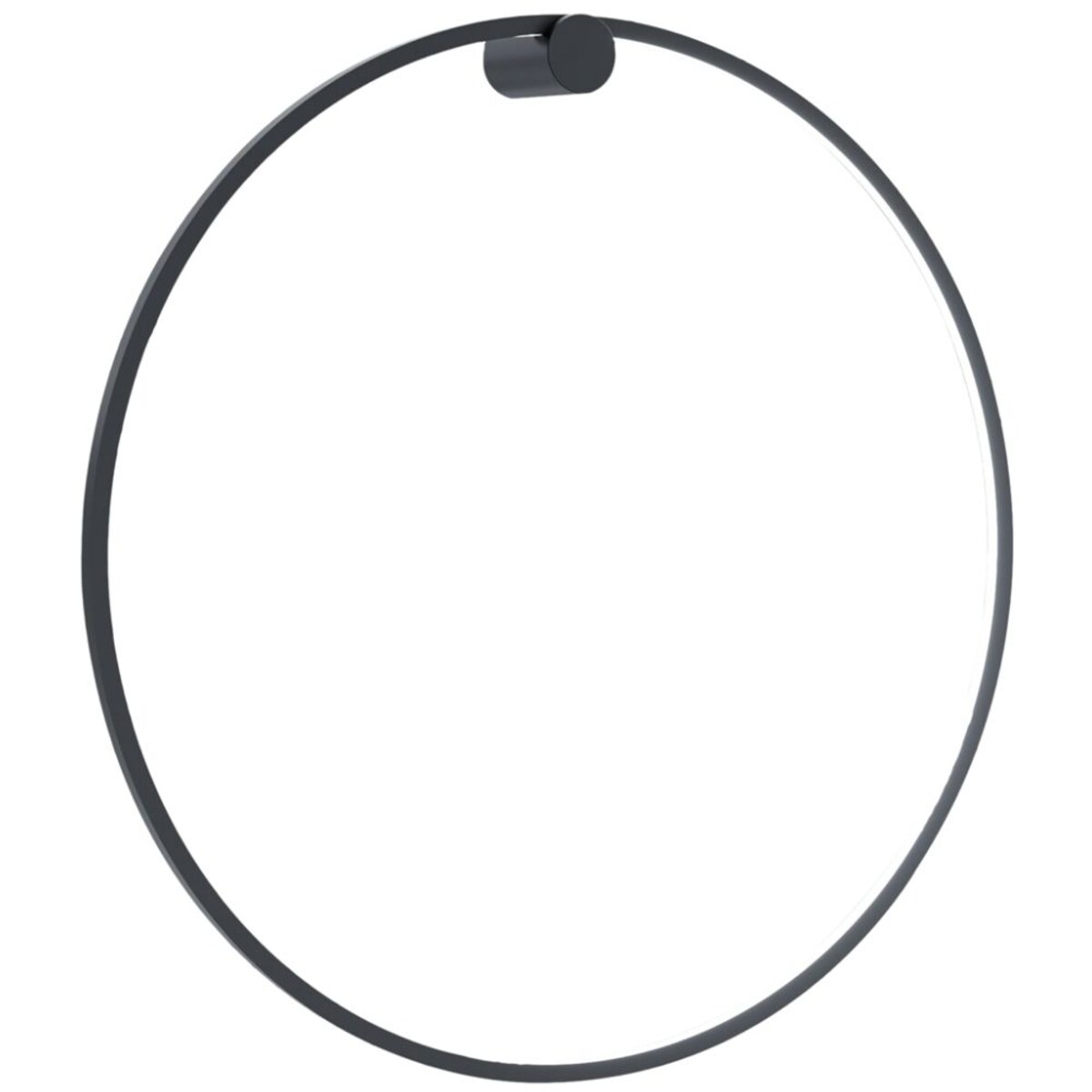 Kinkiet ścienny Saturno ML8852 Milagro LED 46W 4000K ring IP44 czarny