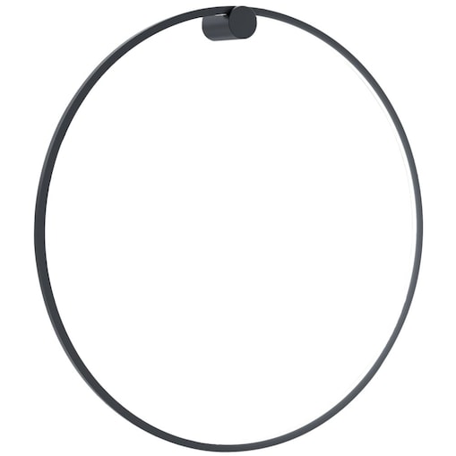 Kinkiet ścienny Saturno ML8852 Milagro LED 46W 4000K ring IP44 czarny