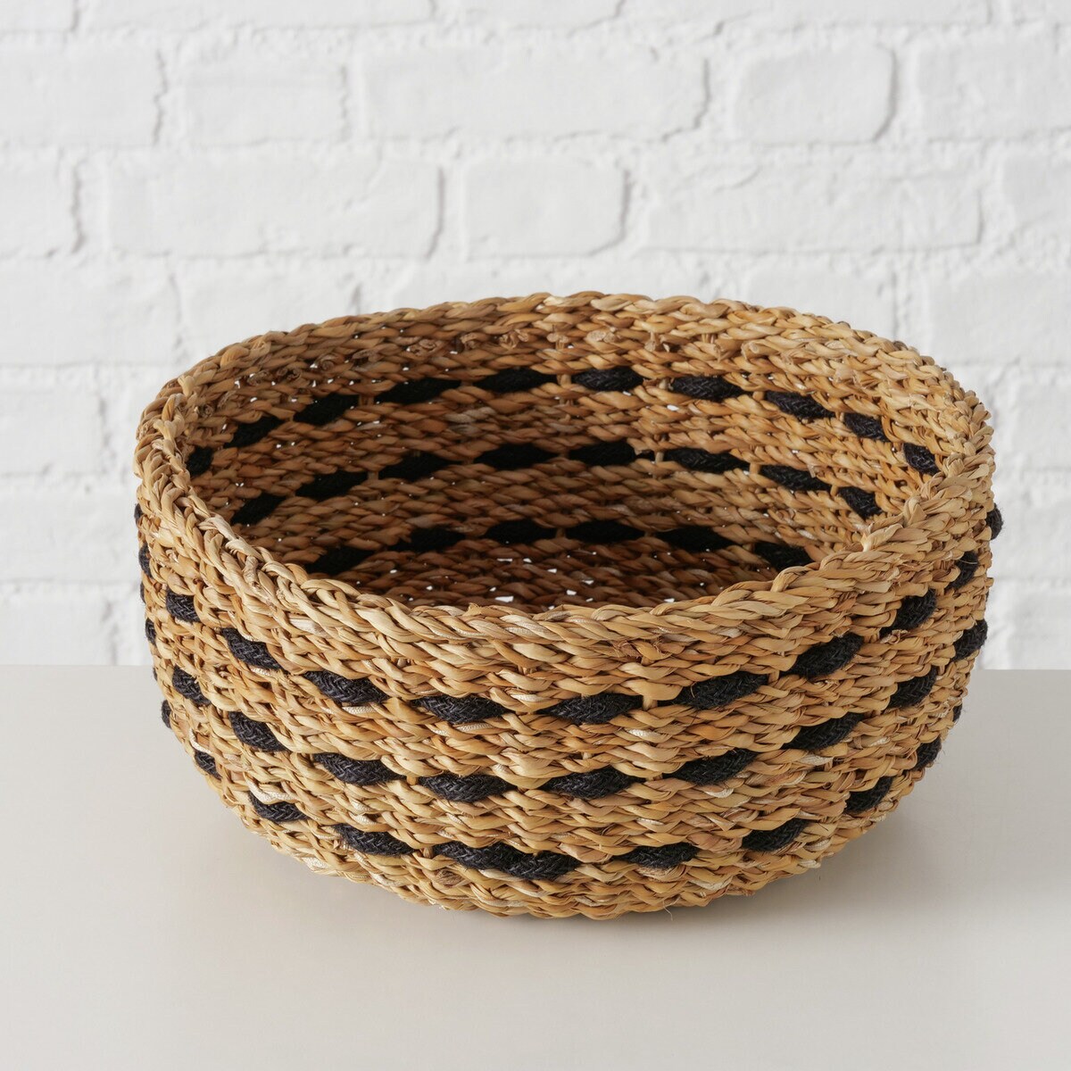 Zestaw okrągłych koszyków ozdobnych BOKAR, 3 szt. Ø 21-30 cm