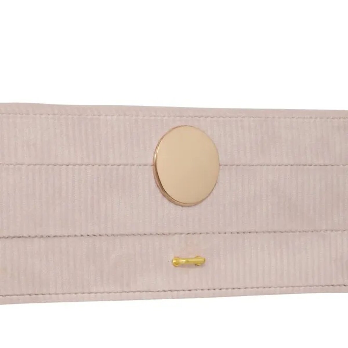 Szkatułka na biżuterię Enya, sztruksowa, 27,5x19x10 cm