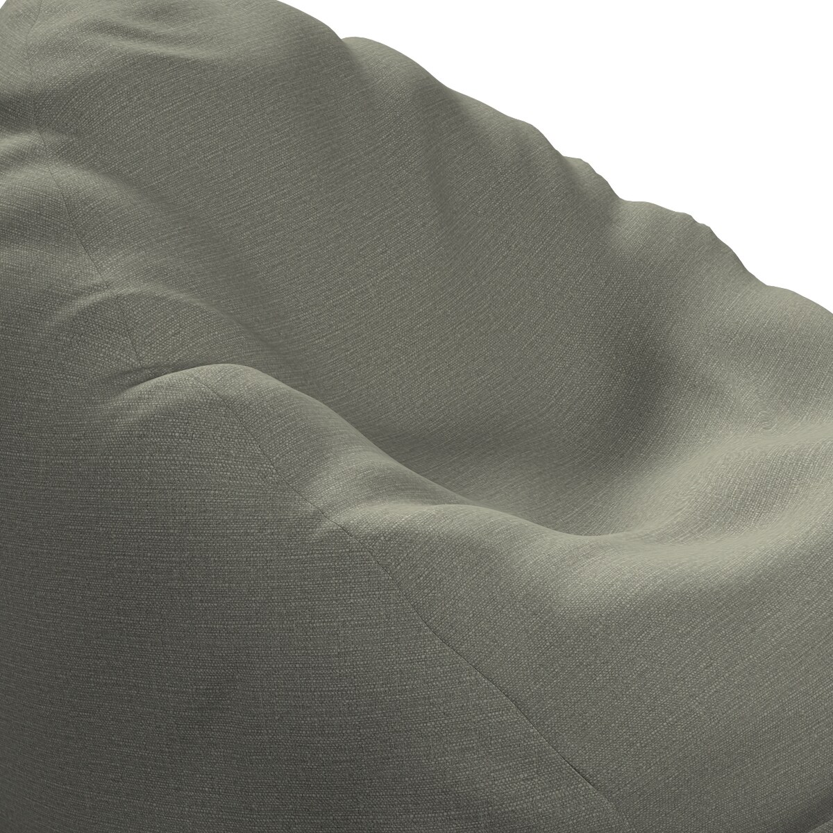 Worek do siedzenia, szaro-beżowy, Ø80 x 115 cm, Living II