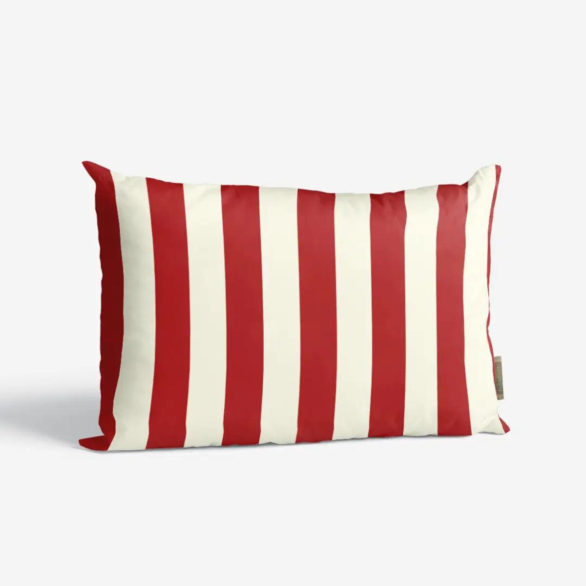 Poduszka świąteczna - klasyczne czerwone pasy
