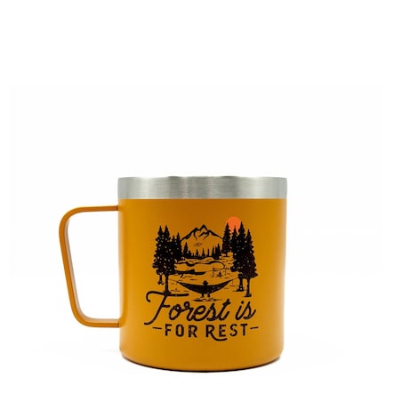 Kubek turystyczny / dwuścienny - Beaver - żółty - Alaskan Maker