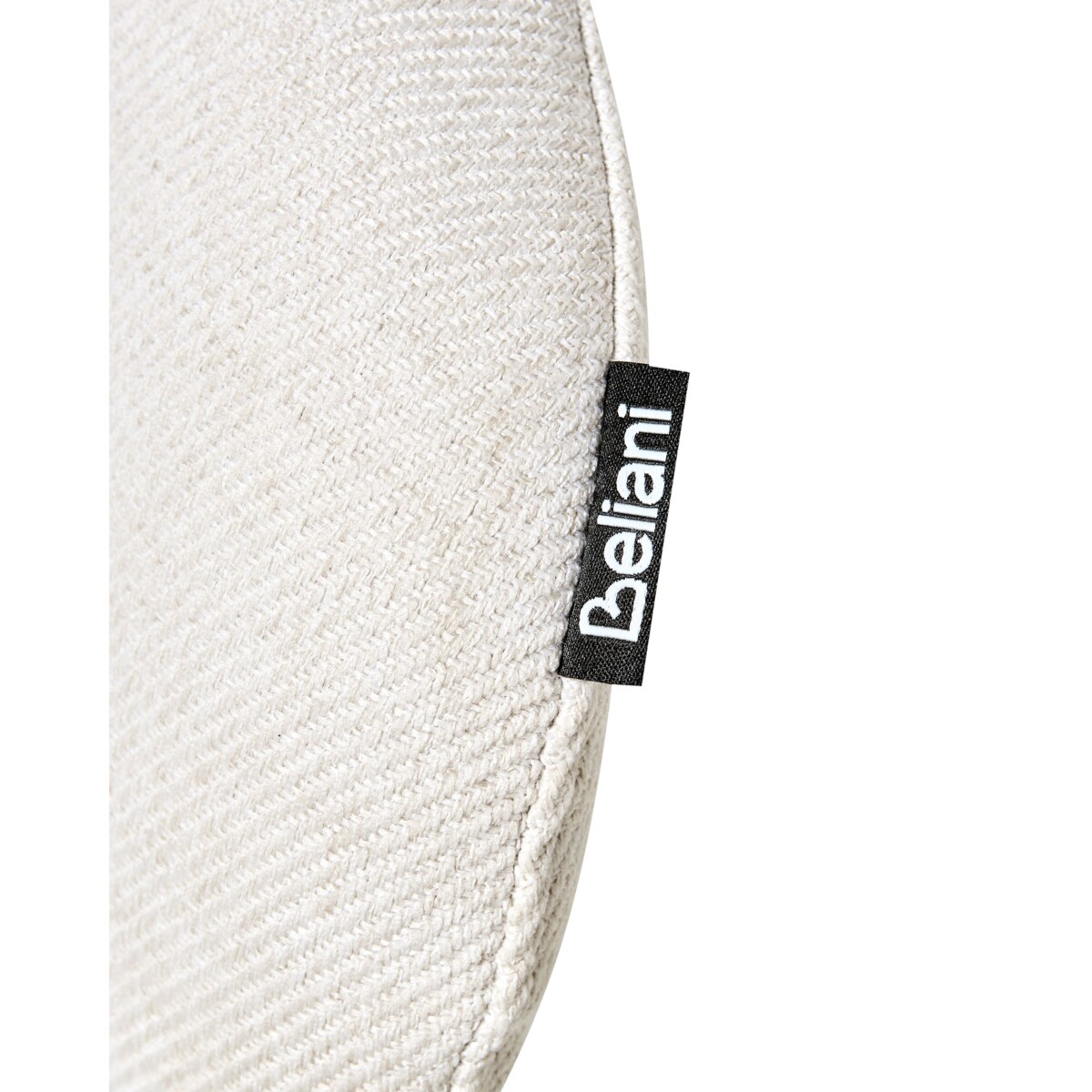 Zestaw 2 krzeseł do jadalni Obrotowy OVALO Złamana biel