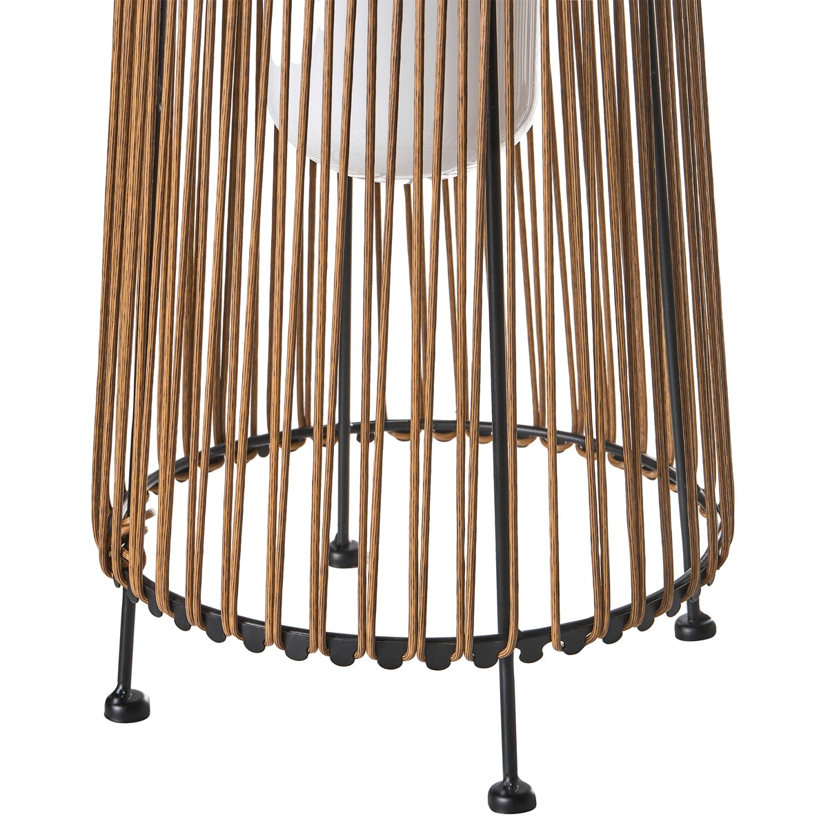 Lampion solarny SEMLIKI 35 cm Naturalny