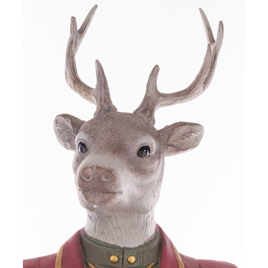 Figurka świąteczna Jeleń 109,5x28x26 cm