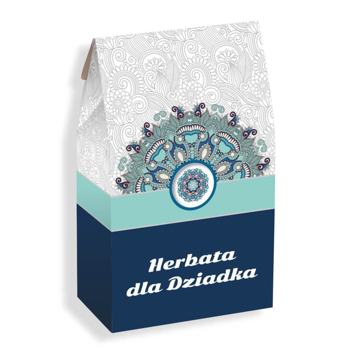 ZESTAW PREZENTOWY BOX Z HERBATAMI NA DZIEŃ DZIADKA I BABCI PREZENT UPOMINEK