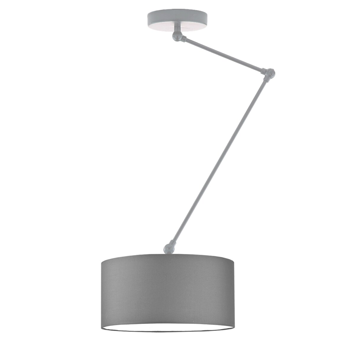 Lampa sufitowa żyrandol lampa wisząca z abażurem walec SOUL