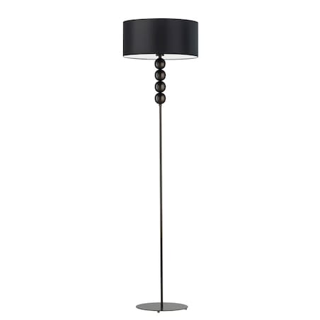 Lampa stojąca podłogowa z abażurem walec IKO