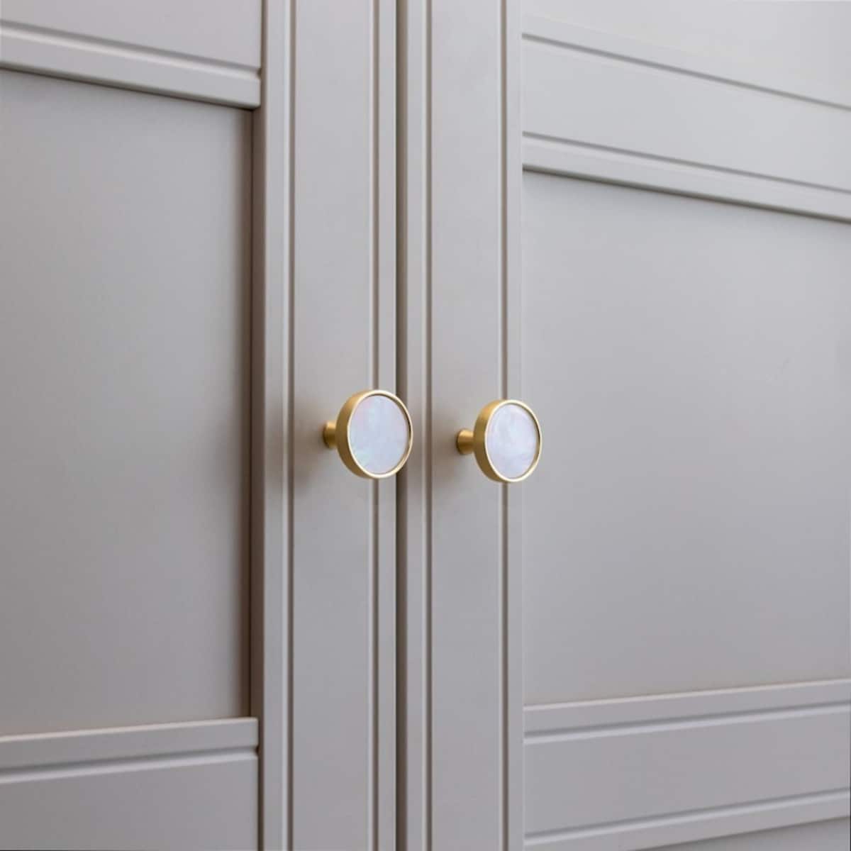 Gałka do mebli złota klasyczna do szafek szuflad uchwyt meblowy