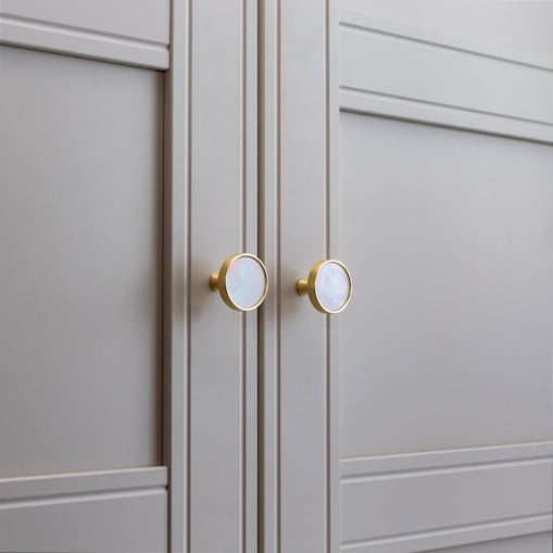 Gałka do mebli złota klasyczna do szafek szuflad uchwyt meblowy