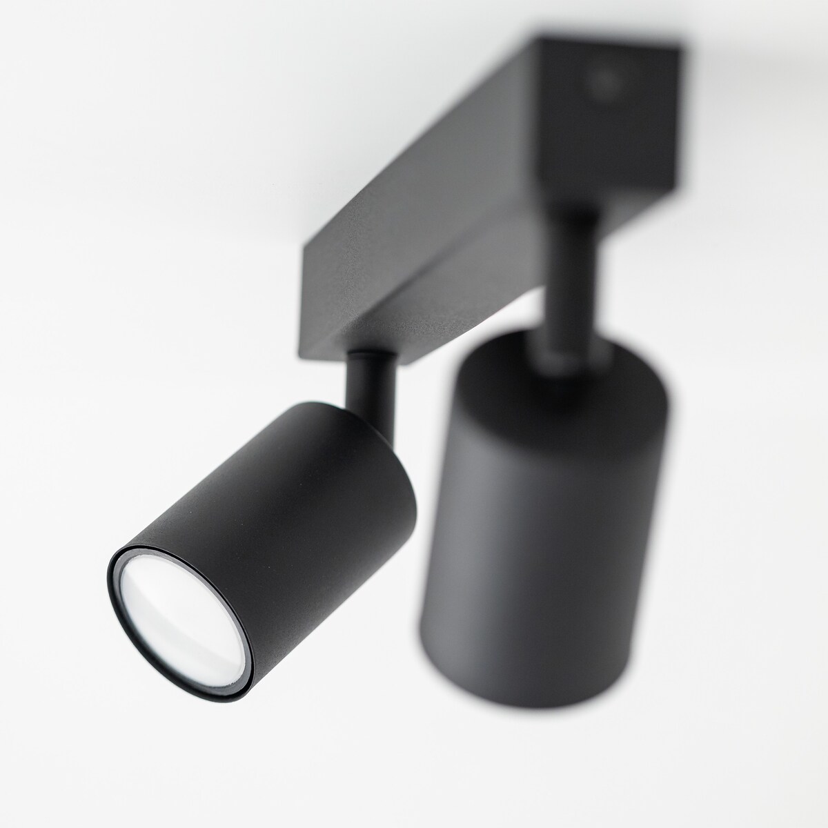 Lampa reflektor spot TK Lighting NEX BLACK 10790 czarna 2xGU10 ruchoma metalowa do salonu i kuchni
