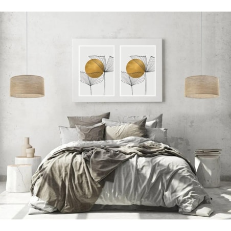 Lampa wisząca NATURAL BAMBOO 40 beżowa