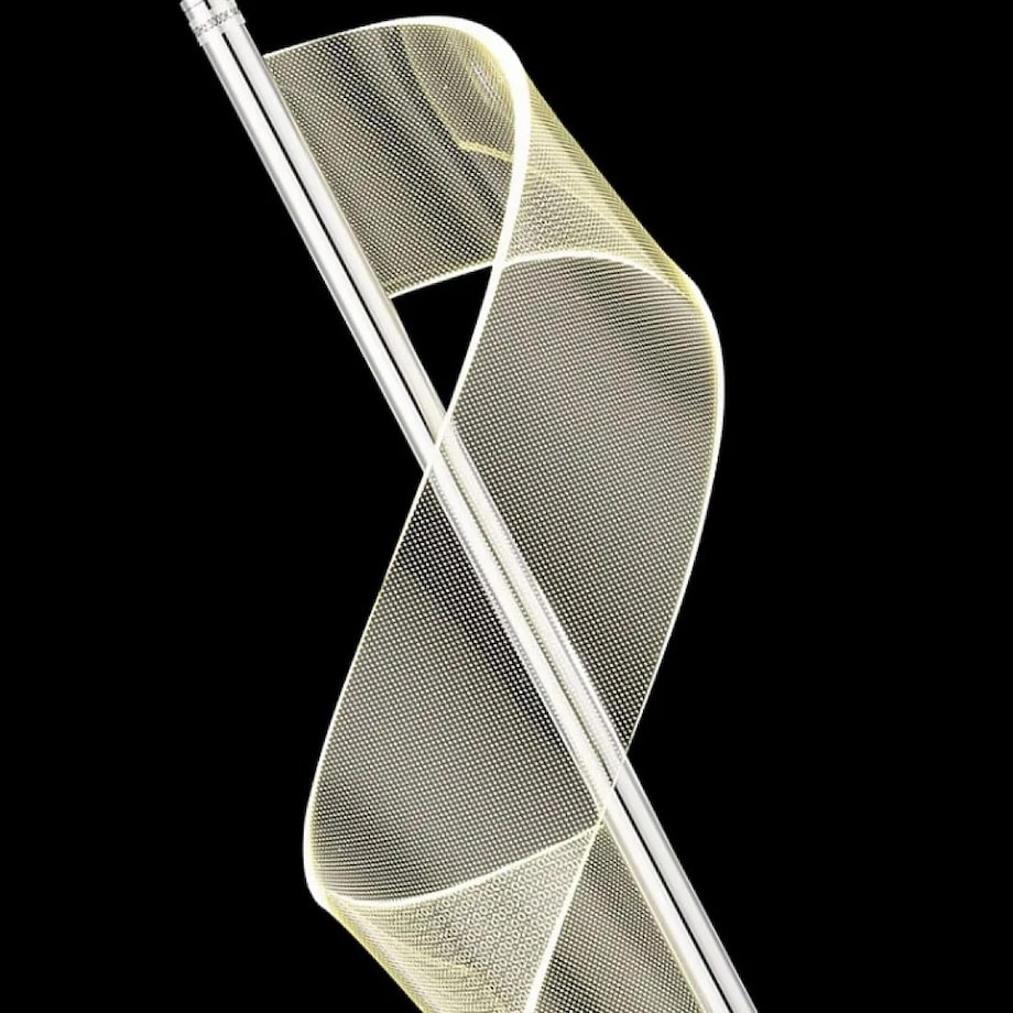 Lampa wisząca złota transparentna LED APP1550-CP