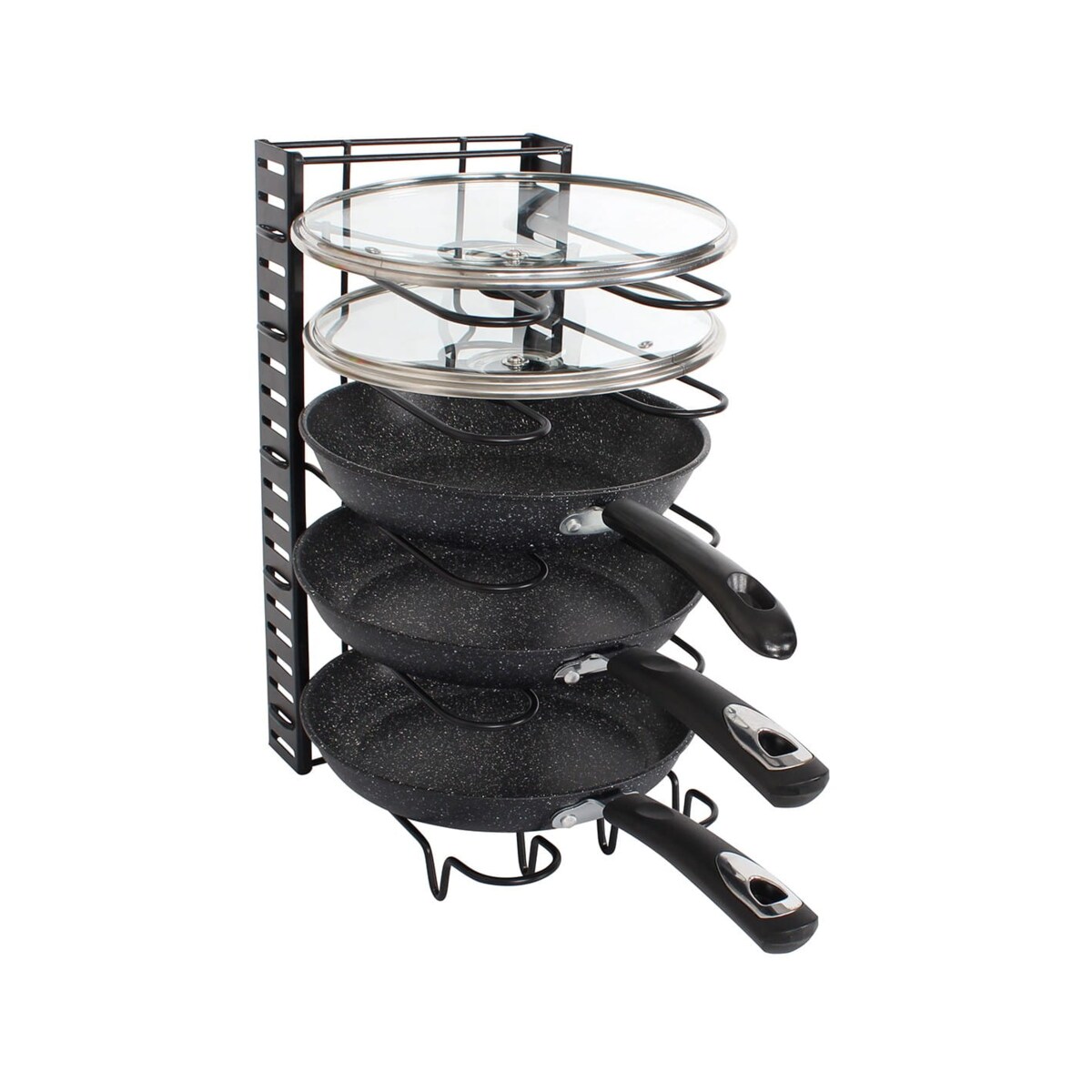 Stojak organizer na patelnie i pokrywki 5-poziomów KINGHOFF