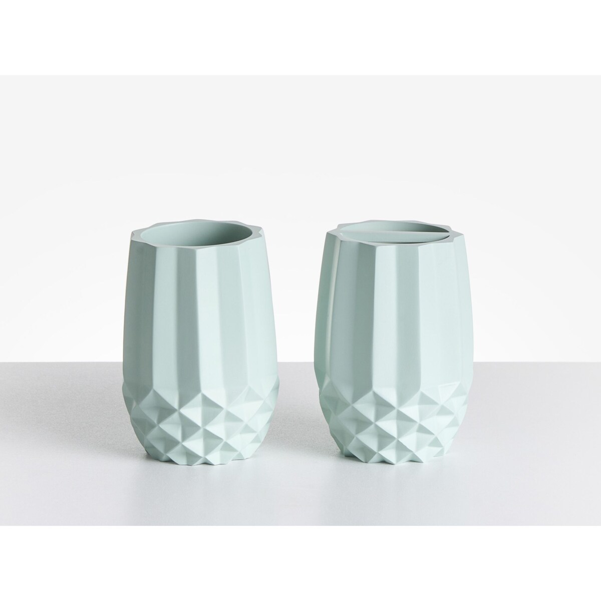 Zestaw akcesoriów łazienkowych 5 elementów SAMIRIA Miętowy