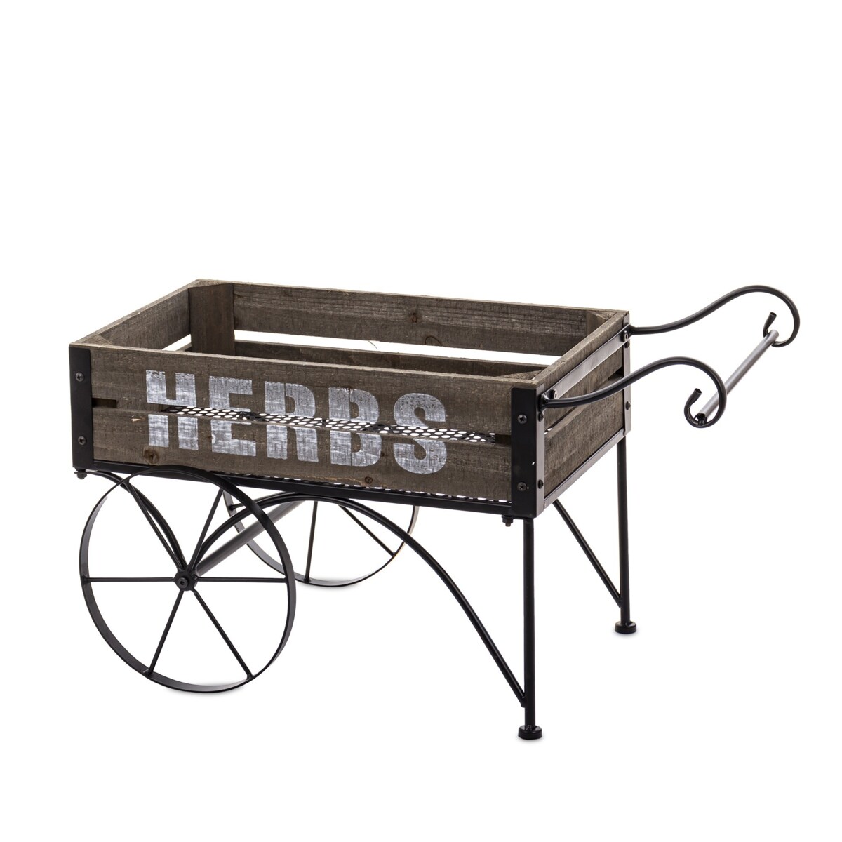 Kwietnik postarzany 36,5x62x33 cm Herbs