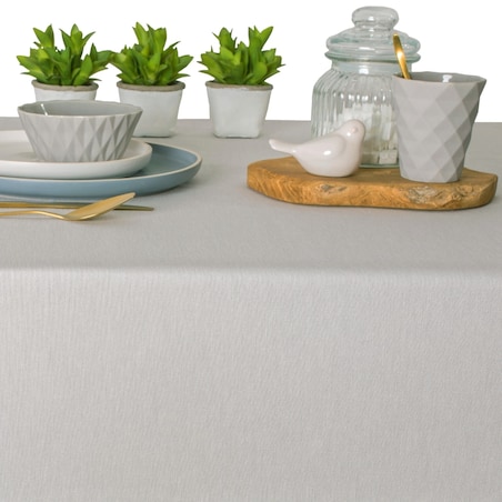 Obrus Premium Maxima jasnoszary 1599 O5 - 120x120 cm - szary