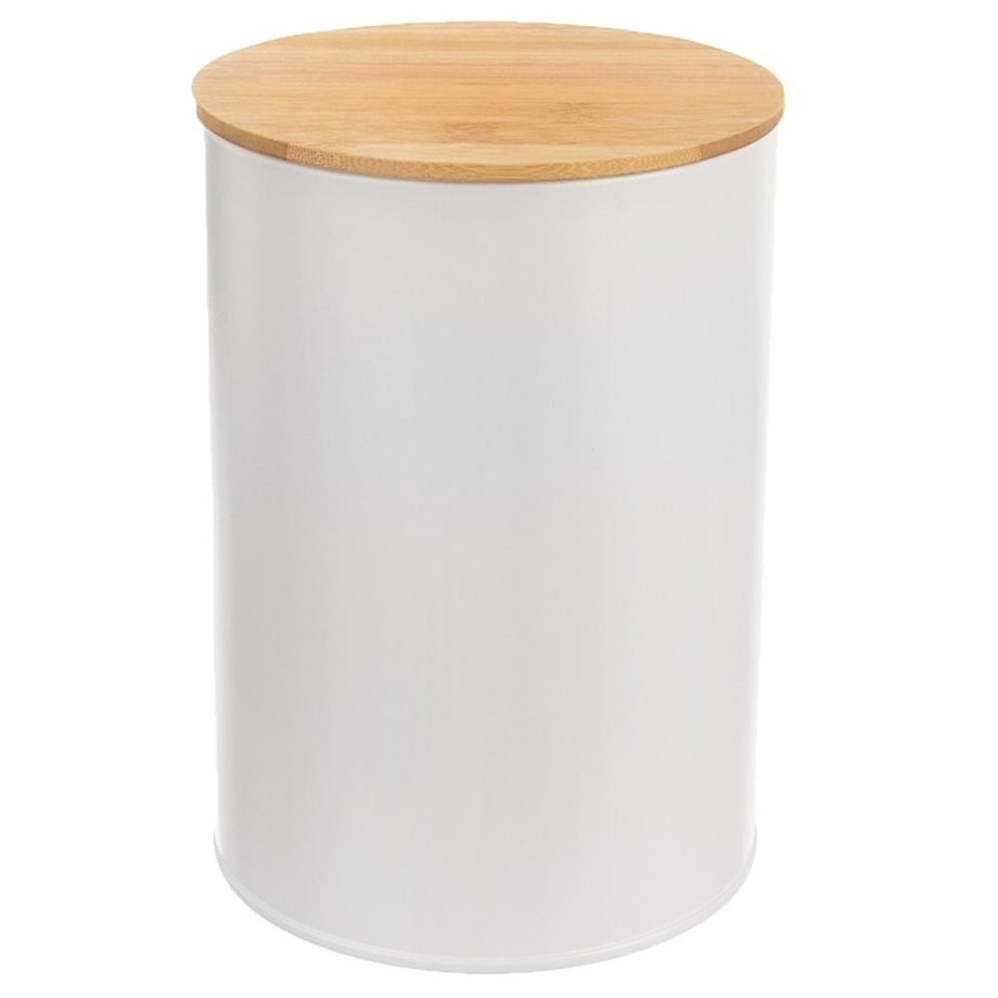 Pojemnik Kuchenny z Uszczelką Zamykany metalowy Puszka Whiteline 800 ml